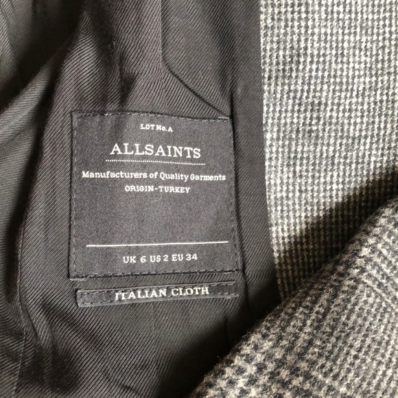 NWOT All Saints Lorie Tula Jacket 2 - Picture 5 of 6